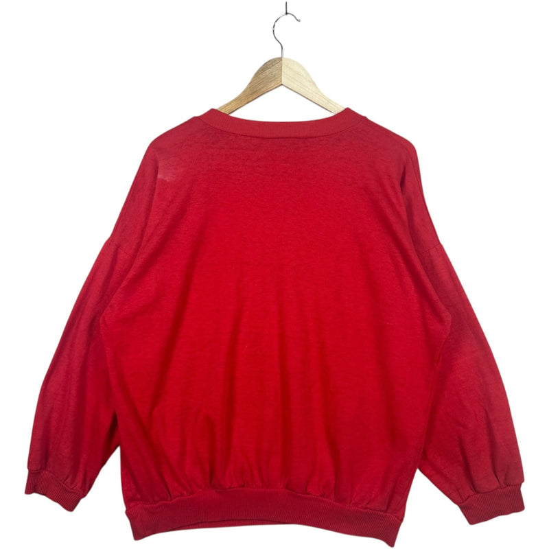 Vintage Jordache Skiing Holiday Crewneck