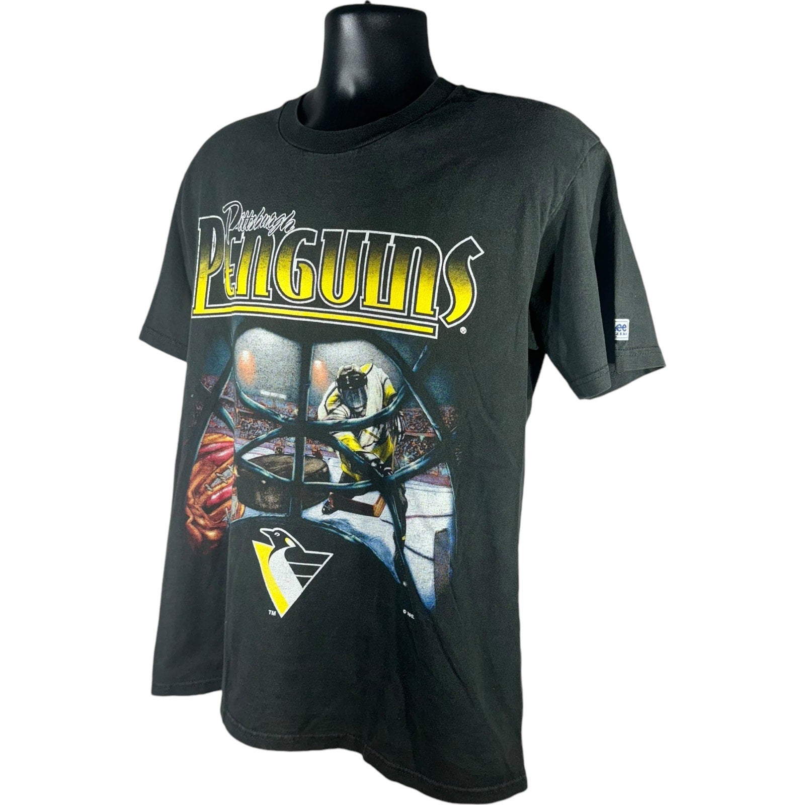 Vintage Pittsburgh Penguins Goalie Graphic Tee