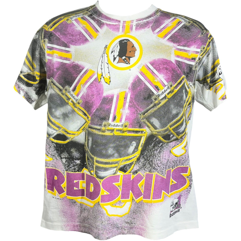 Vintage Riddell NFL Washington Redskins Helmets Tee