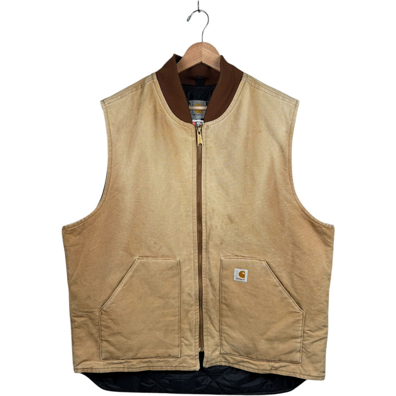 Vintage Carhartt Full Zip Workwear Vest