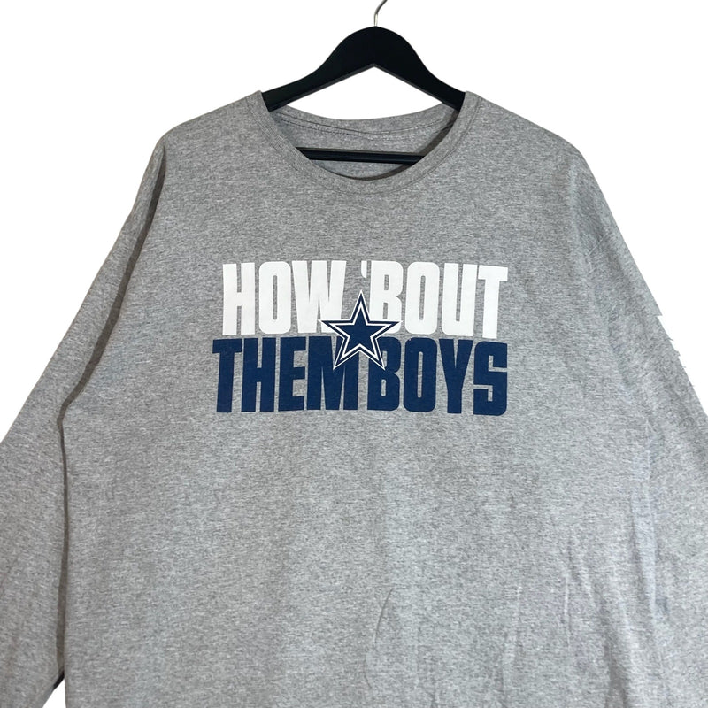 Vintage Dallas Cowboys "How 'Bout Them Boys" Long Sleeve
