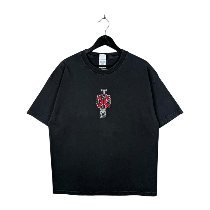 Vintage Laguna Tattoo Skull Wings Flame T-Shirt