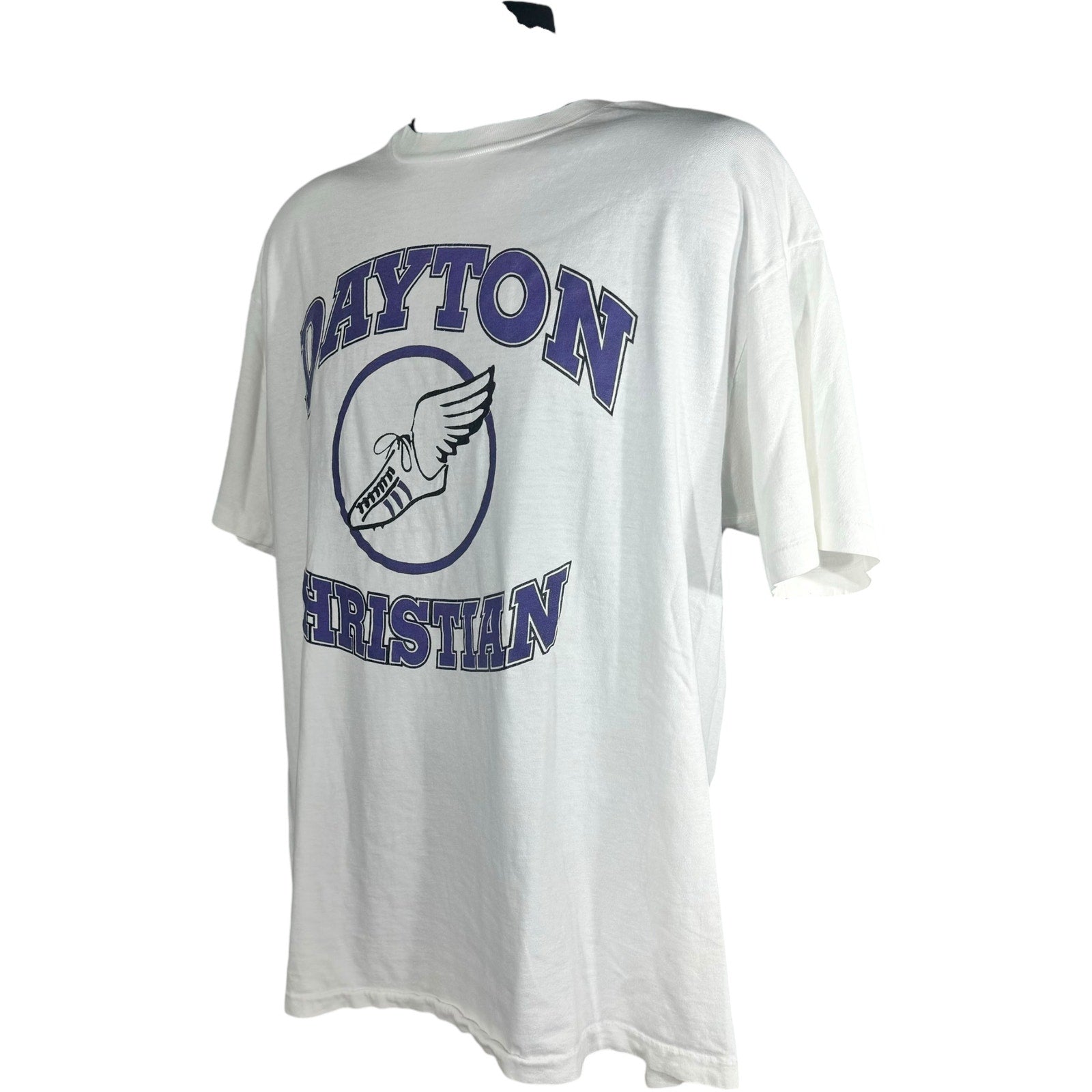 Vintage Dayton Christian Track Tee 80's