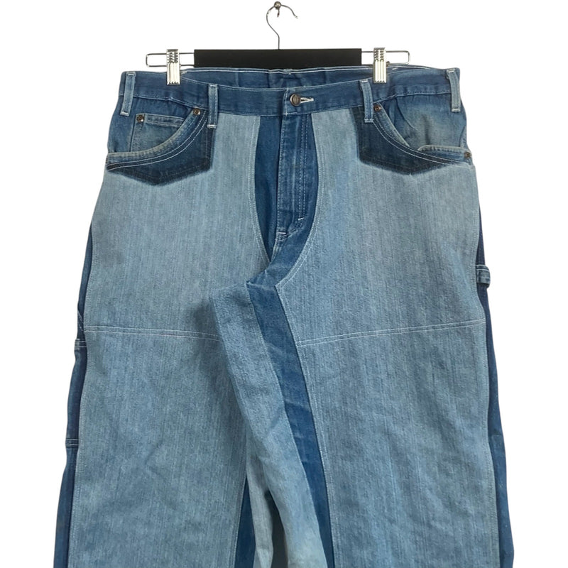Vintage Cut & Sew Dickies Denim Carpenter Pants 36 x 32