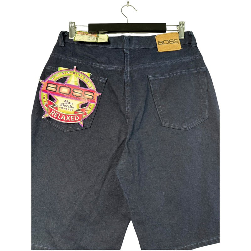 Vintage BOSS Denim Shorts NWT 33 x 11