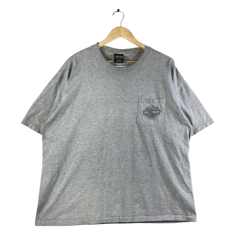 Vintage Harley Davidson Winona Minnesota Pocket T-Shirt