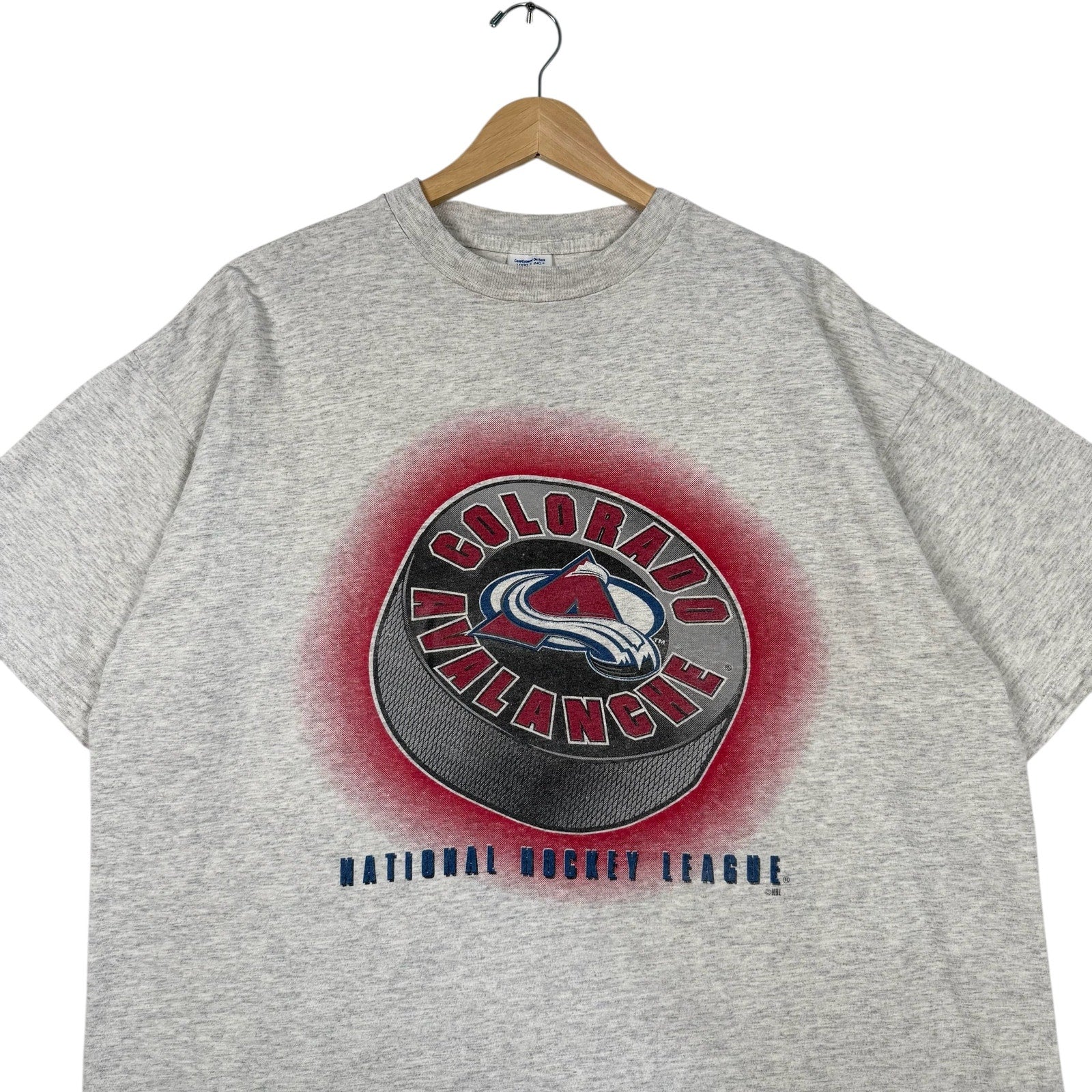 Vintage Colorado Avalanche Hockey Puck Tee