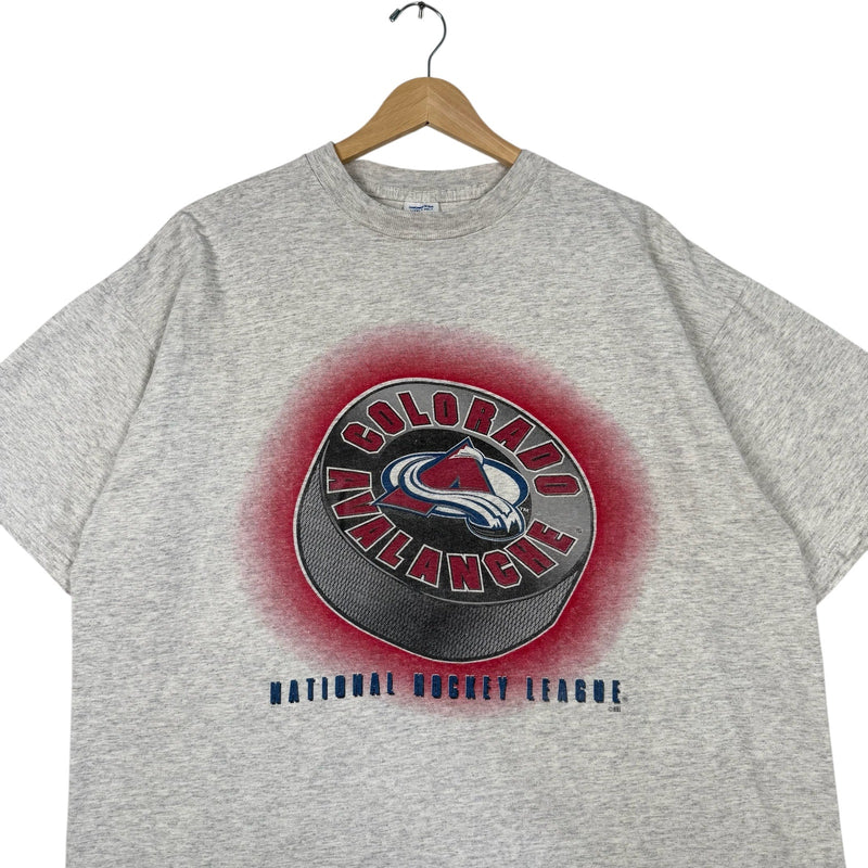 Vintage Colorado Avalanche Hockey Puck Tee