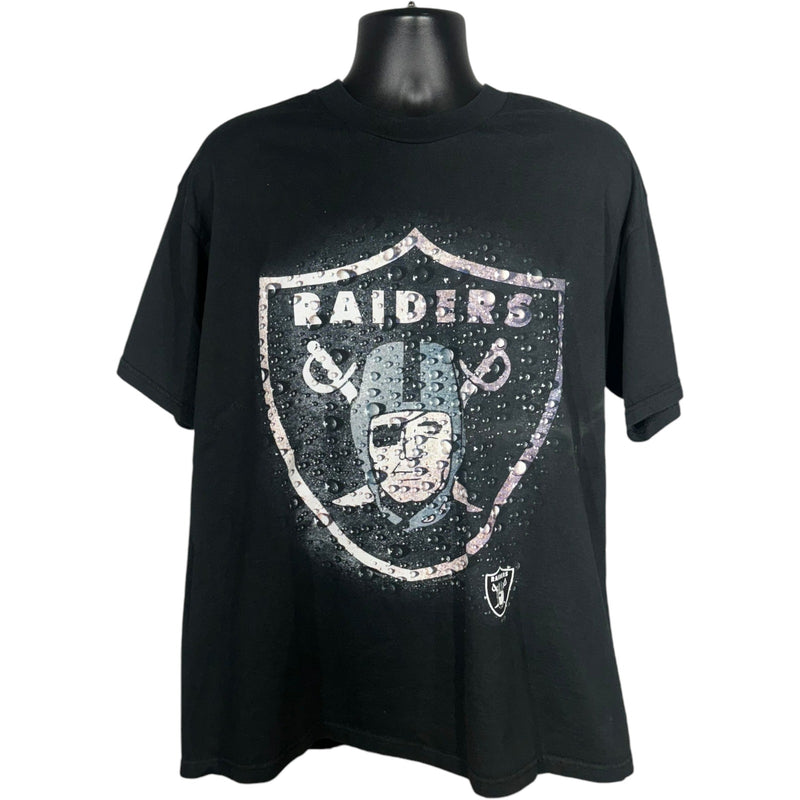 Vintage NFL Oakland Raiders Shield Logo Tee