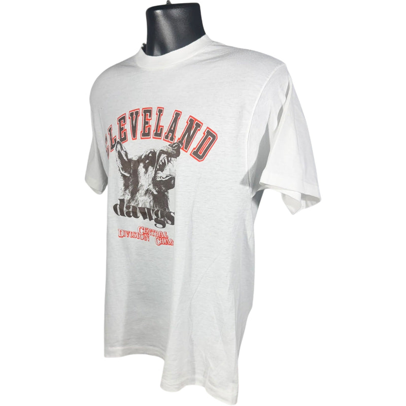 Vintage Cleveland Dawgs Central Division Champs Tee 80s