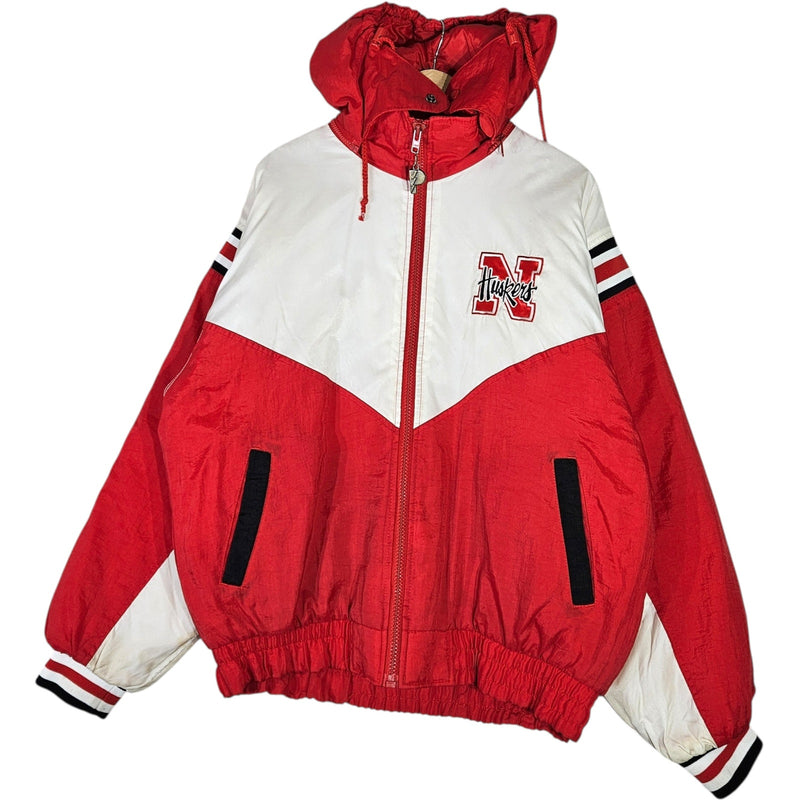 Vintage Nebraska Huskers Mullet Spellout Puffer Jacket