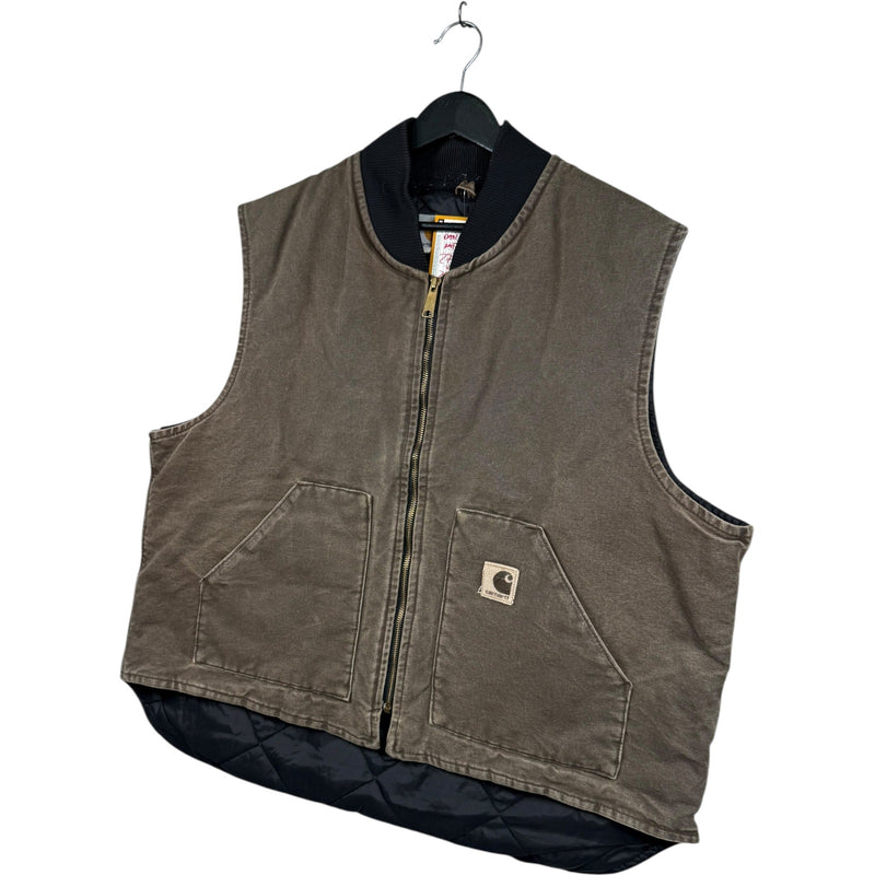 Vintage Carhartt Canvas Utility Workwear Vest