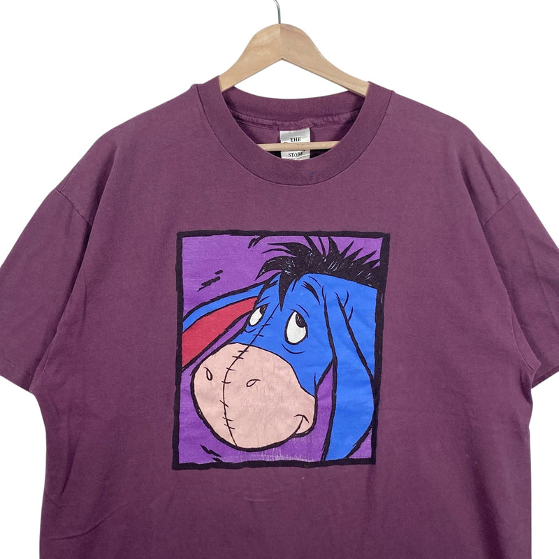 Vintage Disney Store Eeyore Box Logo Tee