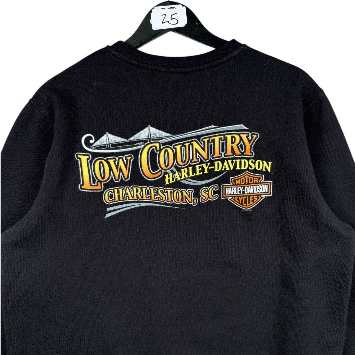 Vintage Harley Davidson Low Country Graphic Crewneck