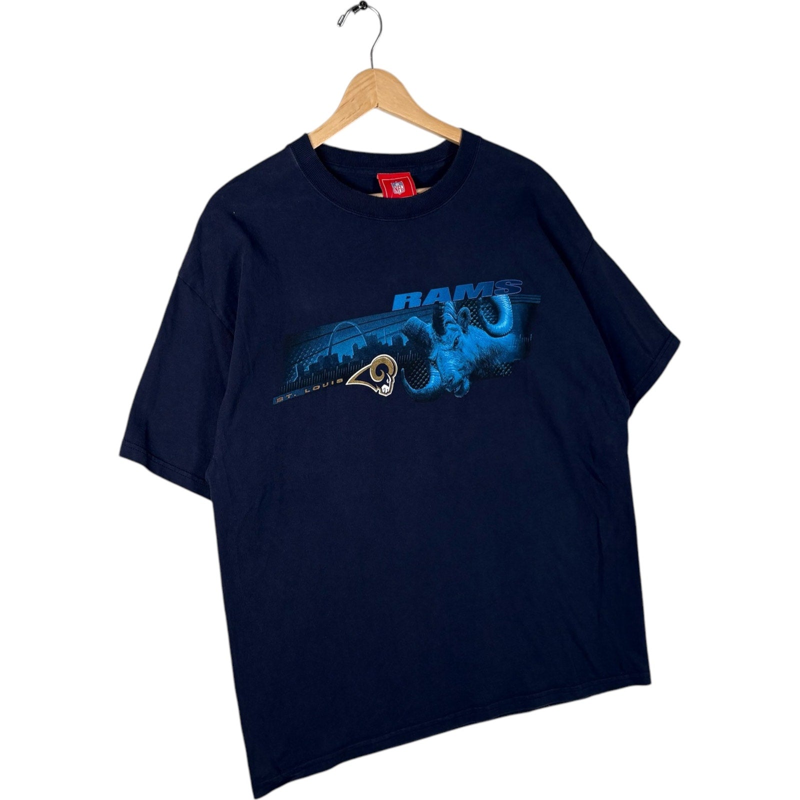 Vintage NFL St. Louis Rams Cityscape Graphic Tee