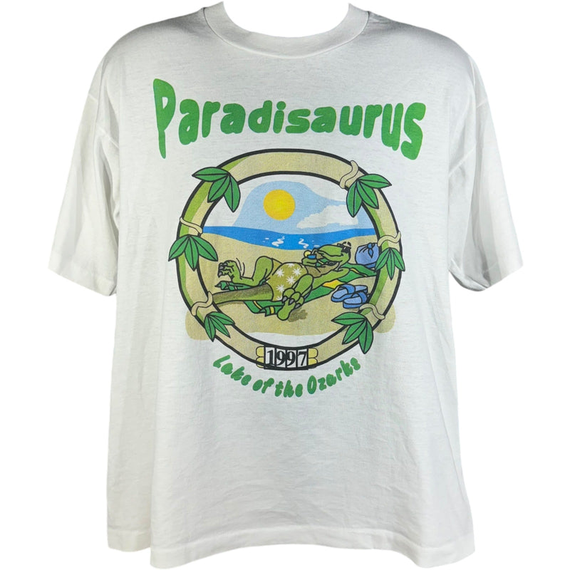 Vintage Paradisaurus Lake Of The Ozarks Tee 1997