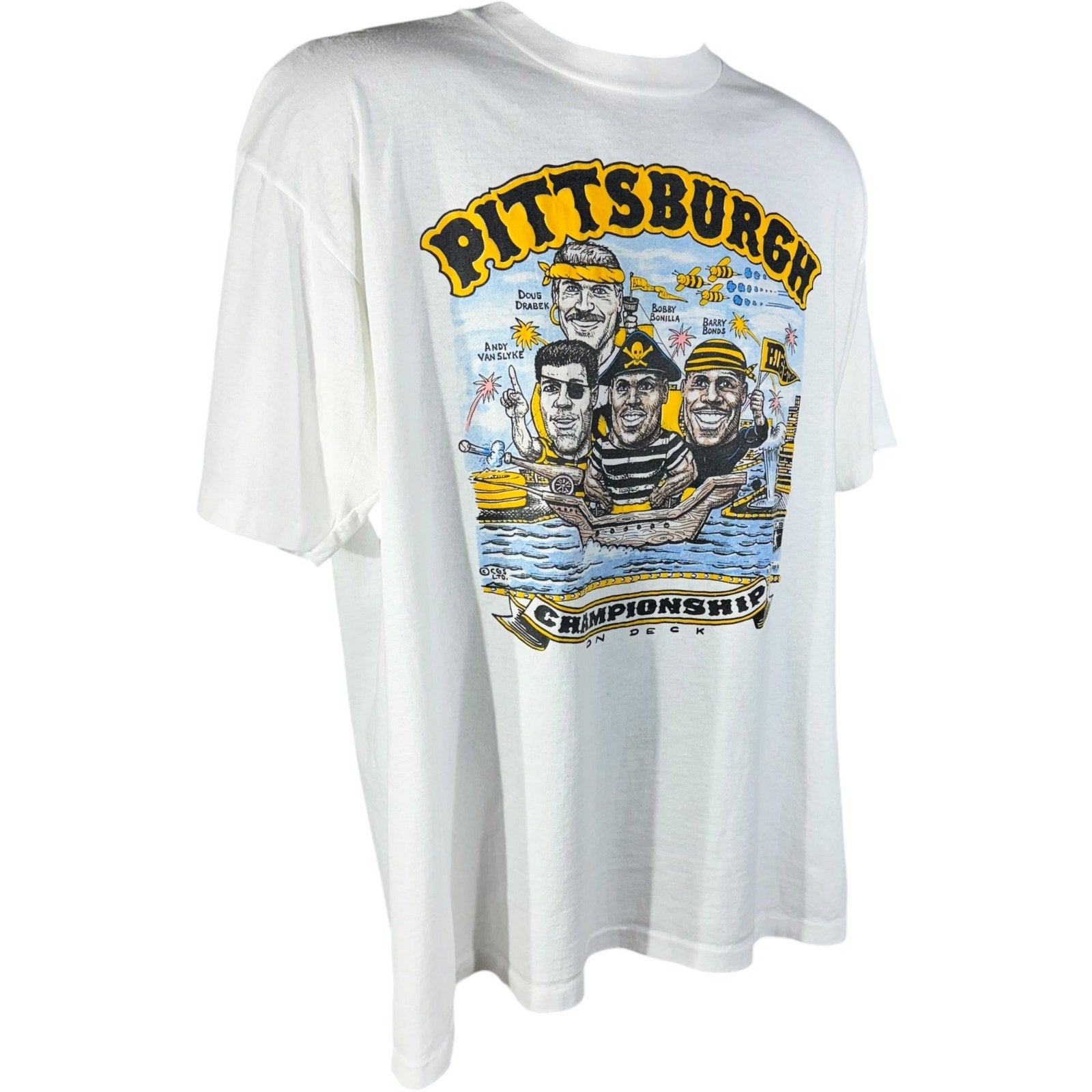 Vintage Pittsburgh Pirates Caricature Tee