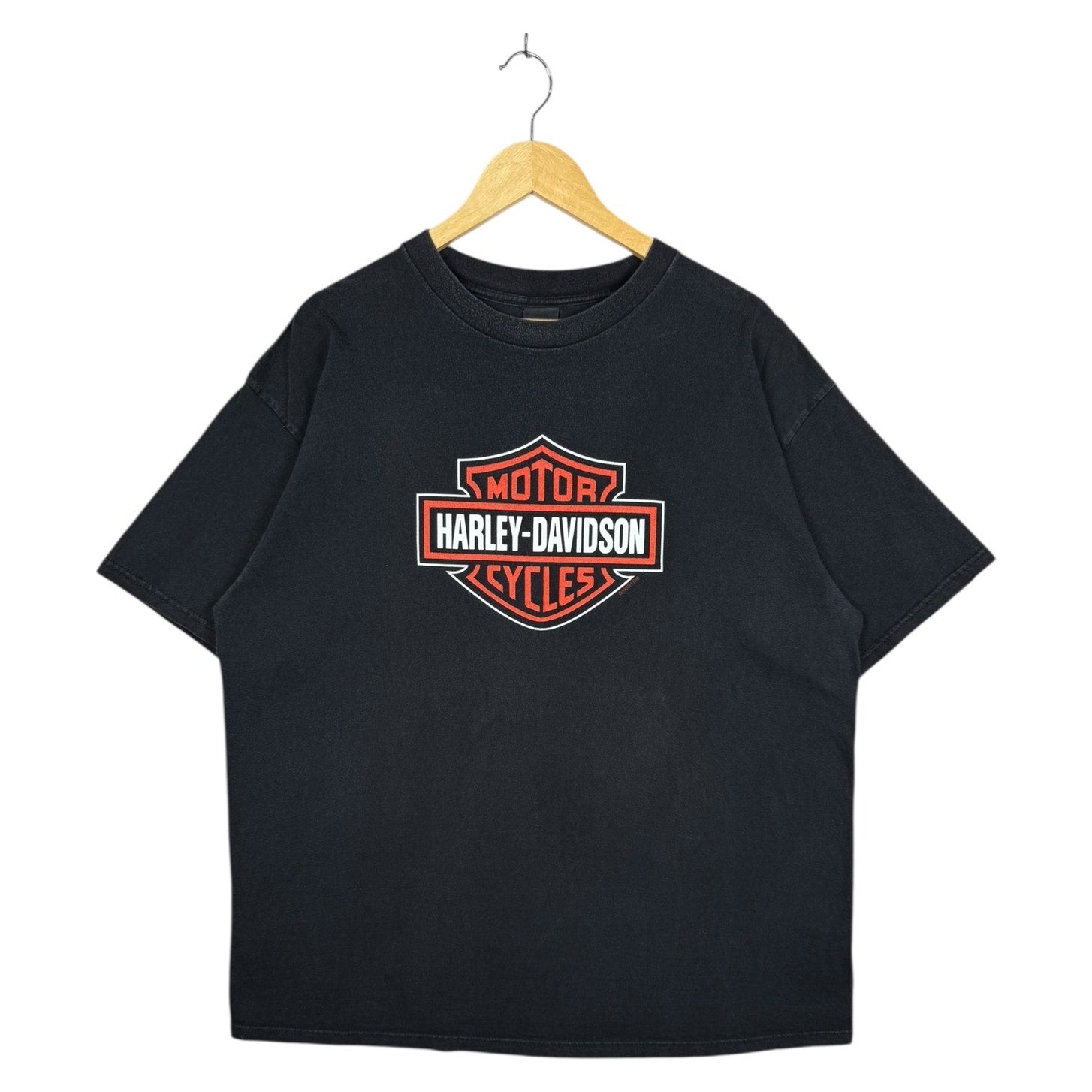 Vintage Harley Davidson Lighthouse Graphic T-Shirt