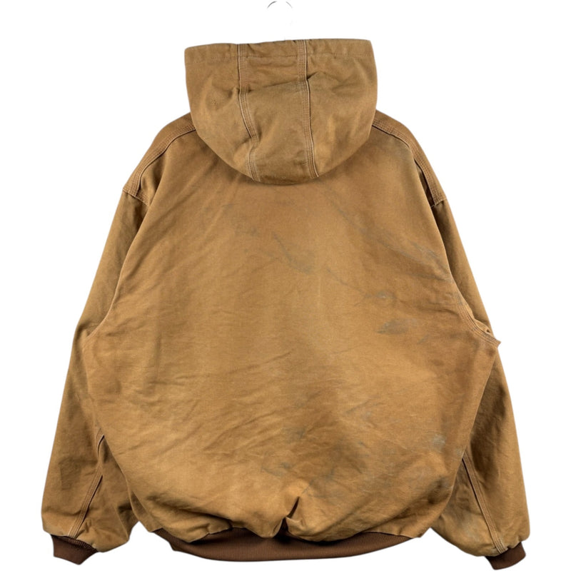 Vintage Carhartt Thermal Lined Hoodie Full Zip Jacket