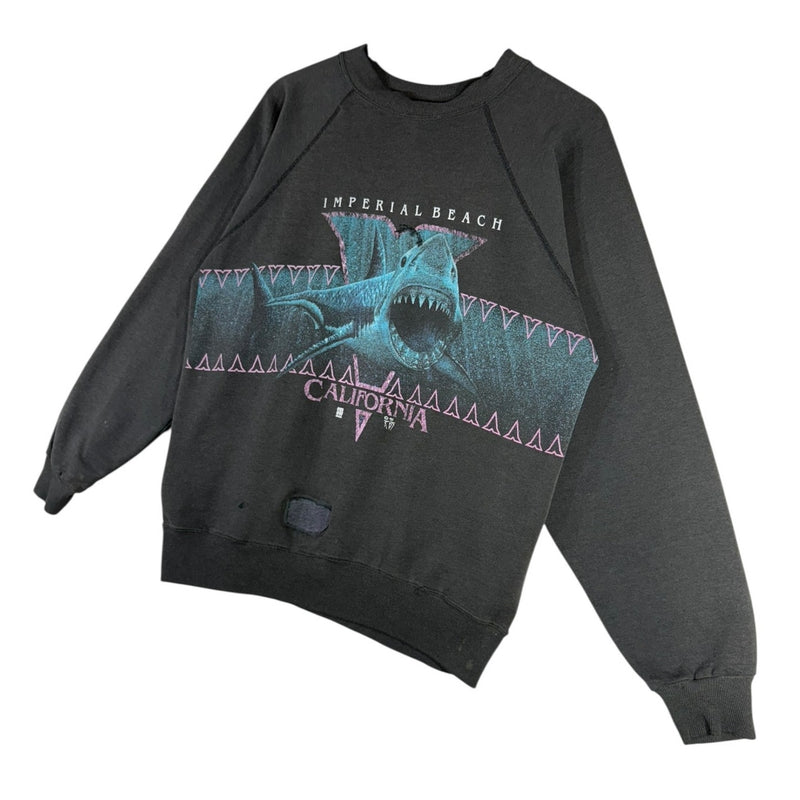 Vintage Imperial Beach California Shark Crewneck