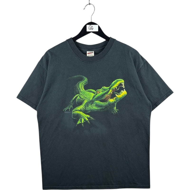 Vintage Alligator Print T-Shirt