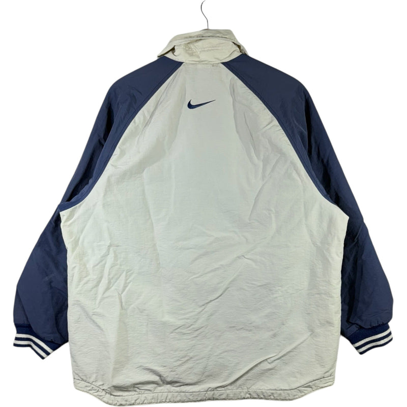 Vintage Nike Collared Mini Swoosh Logo Color Block Windbreaker