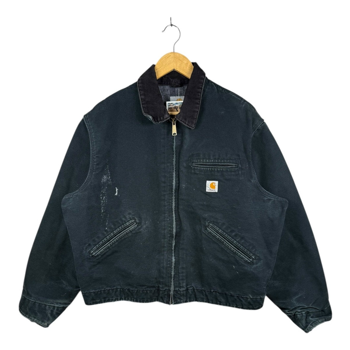 Vintage Carhartt J01 BLK Detroit Workwear Jacket