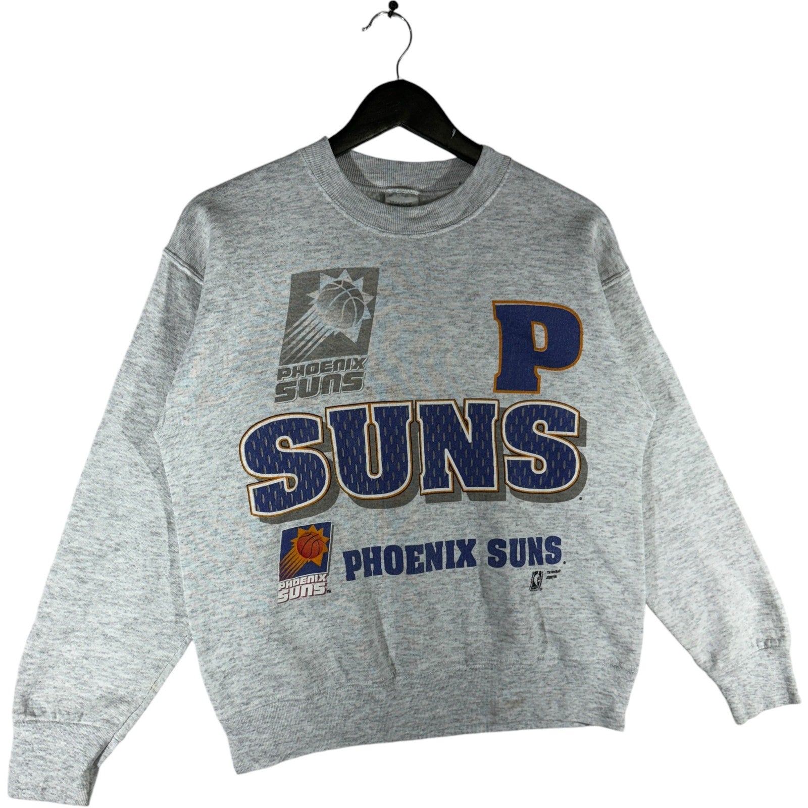 Vintage Phoenix Suns NBA Spellout Crewneck 90s