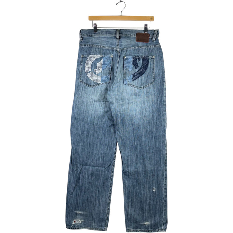 Vintage Ecko Unltd Baggy Fit Jeans 34 x 32
