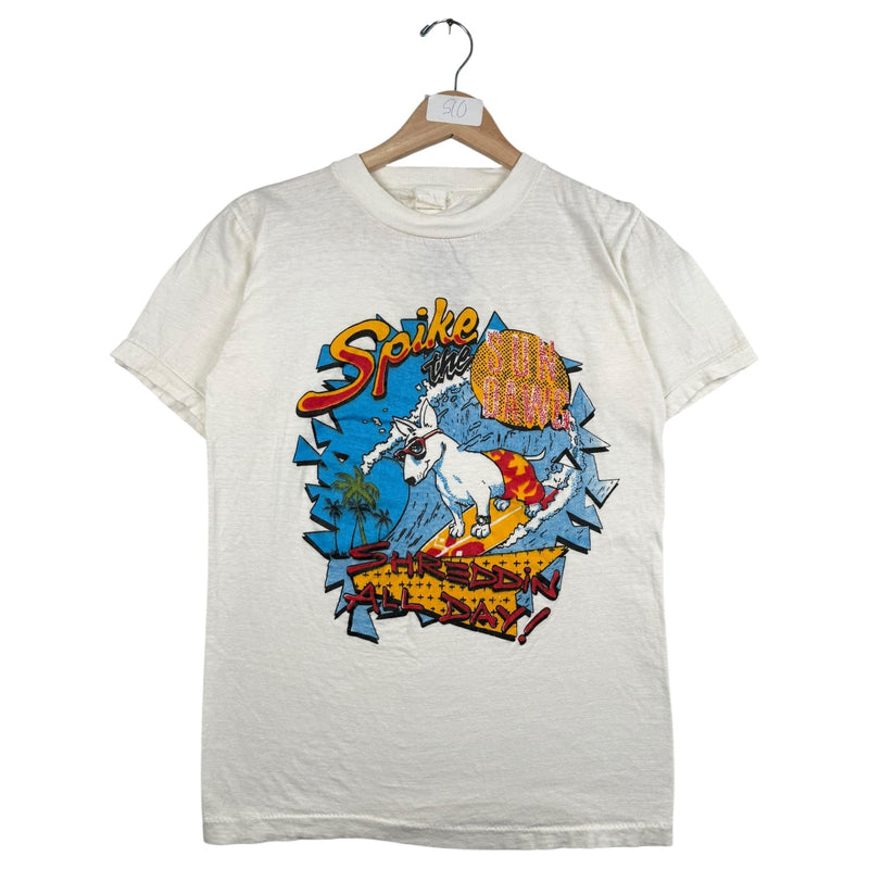 Vintage Spike the Surf Dawg Surfing T-Shirt
