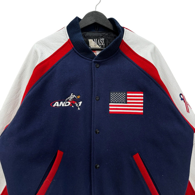 Vintage Y2K AND1 Varsity Jacket