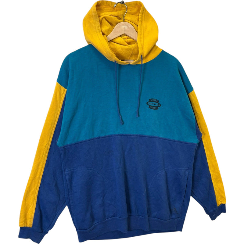 Vintage Dunlop Colorblock Hoodie