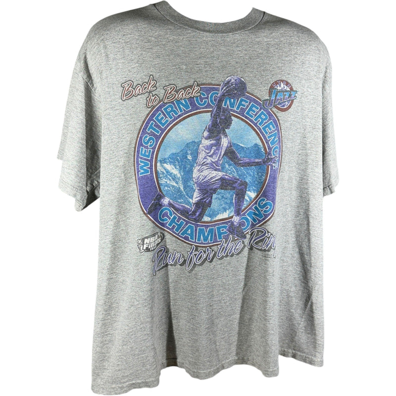 Vintage Utah Jazz Back To Back Western Conference Champions Tee