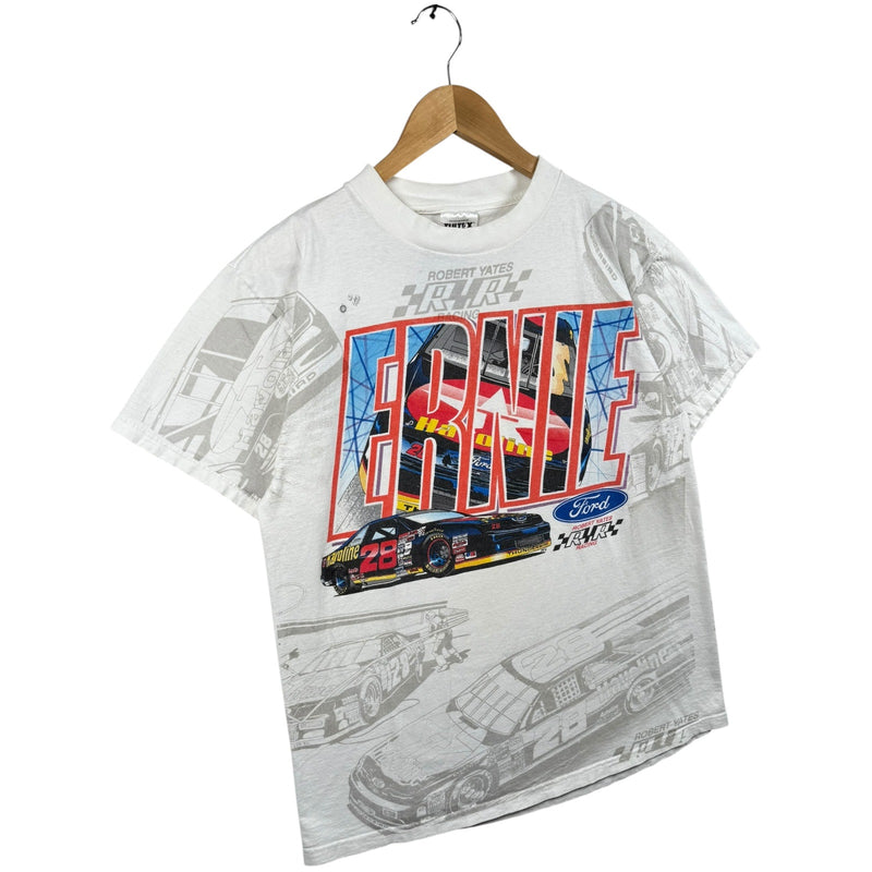 Vintage Ernie Irvan #28 Graphic NASCAR T-Shirt