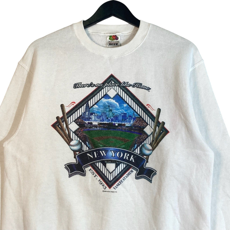 Vintage "Theres No Place Like Home" Yankee Stadium Crewneck
