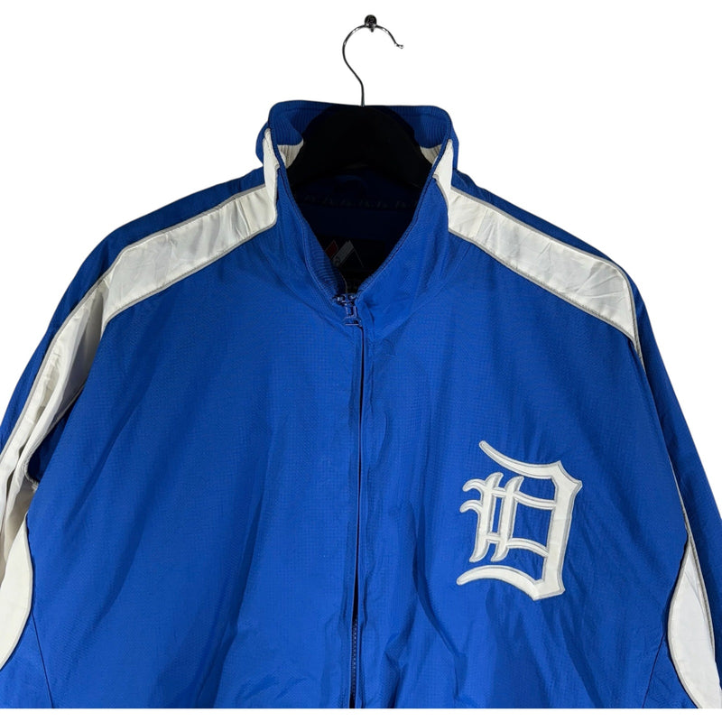 Vintage Majestic Baseball School Team Light Jacket