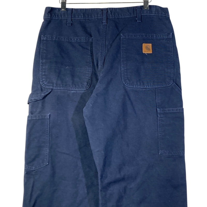 Vintage Carhartt Carpenter Canvas Utility Work Pants 34