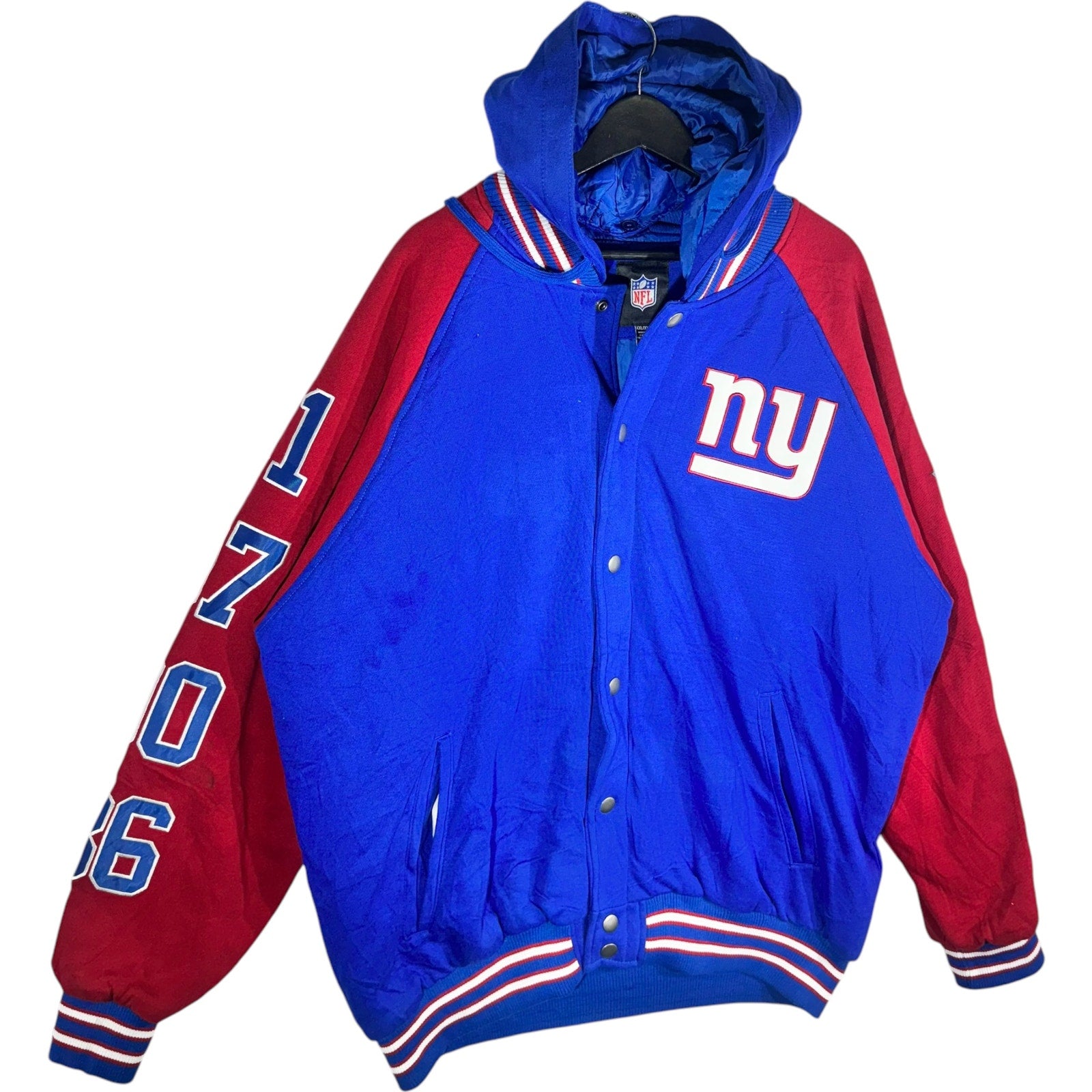 Vintage NFL New York Giants Super Bowl Champs Varsity Jacket