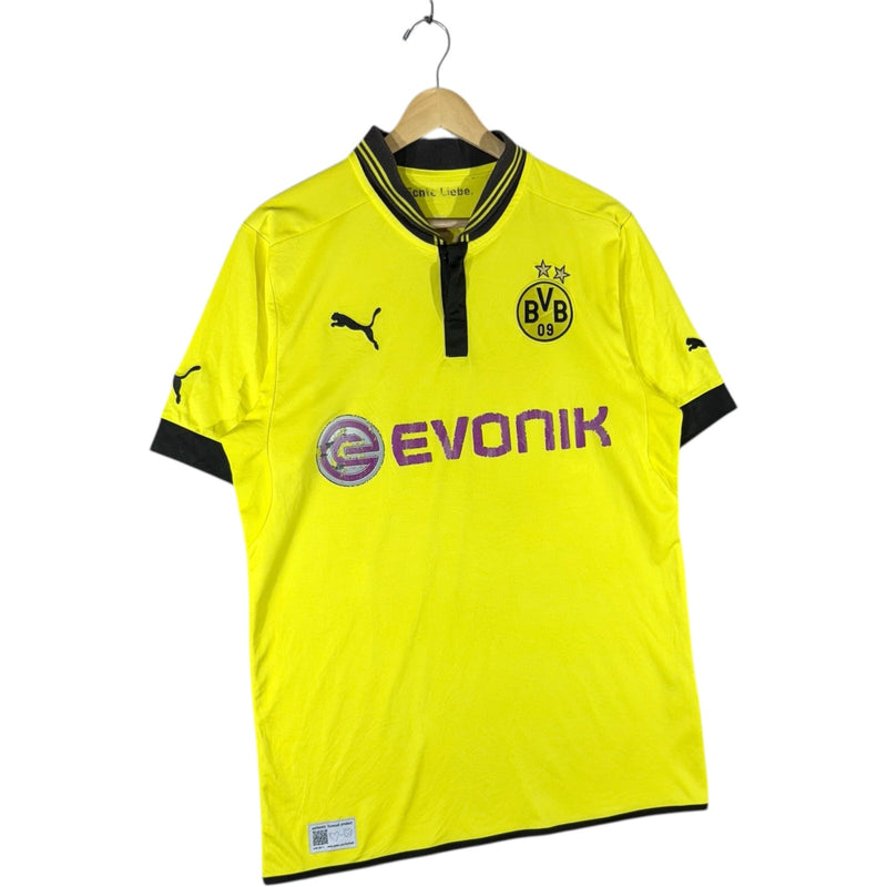 Vintage Puma Borussia Dortmund FC Home Soccer Jersey