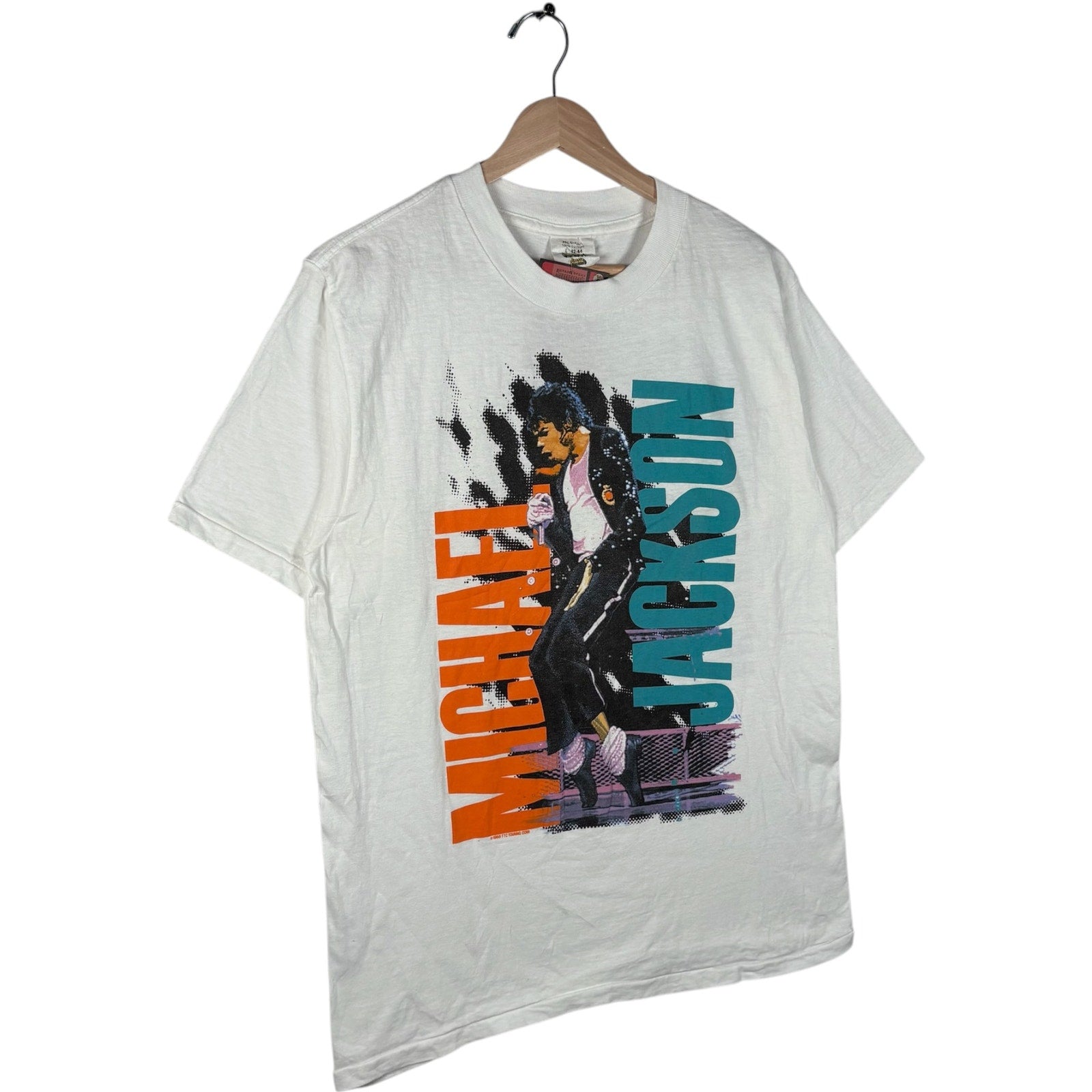 Vintage Michael Jackson Bad Tour Tee 1988