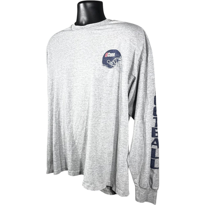 Vintage Lee University of Connecticut Arm Spellout Long Sleeve
