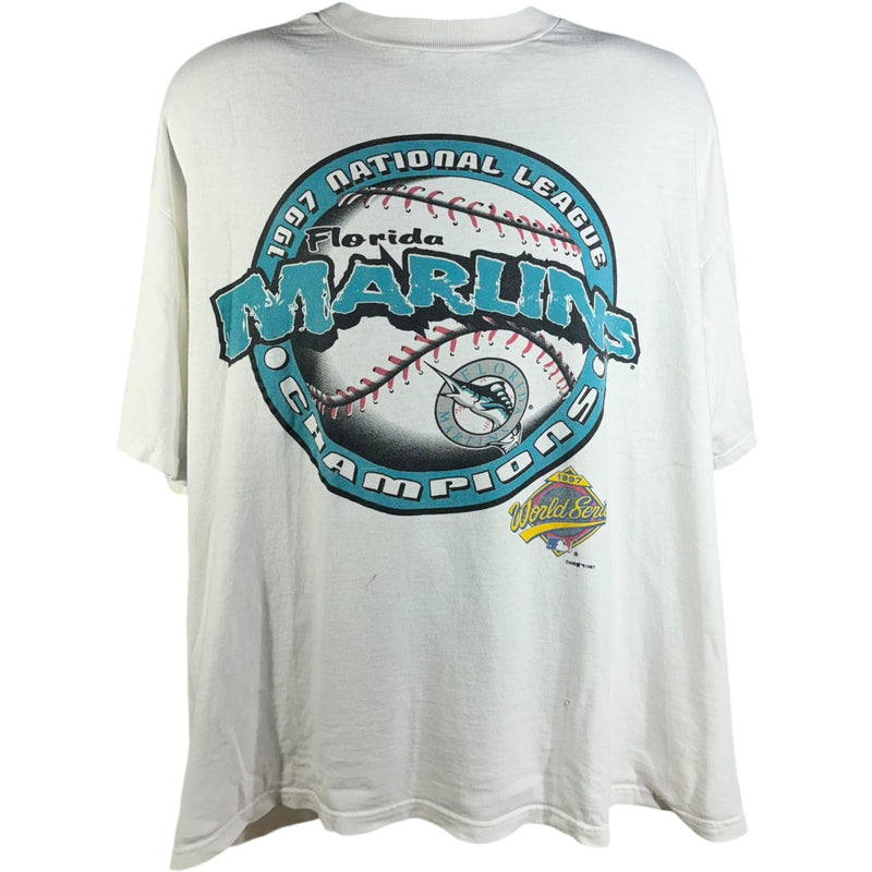 Vintage Florida Marlins National League Champions Tee 1997