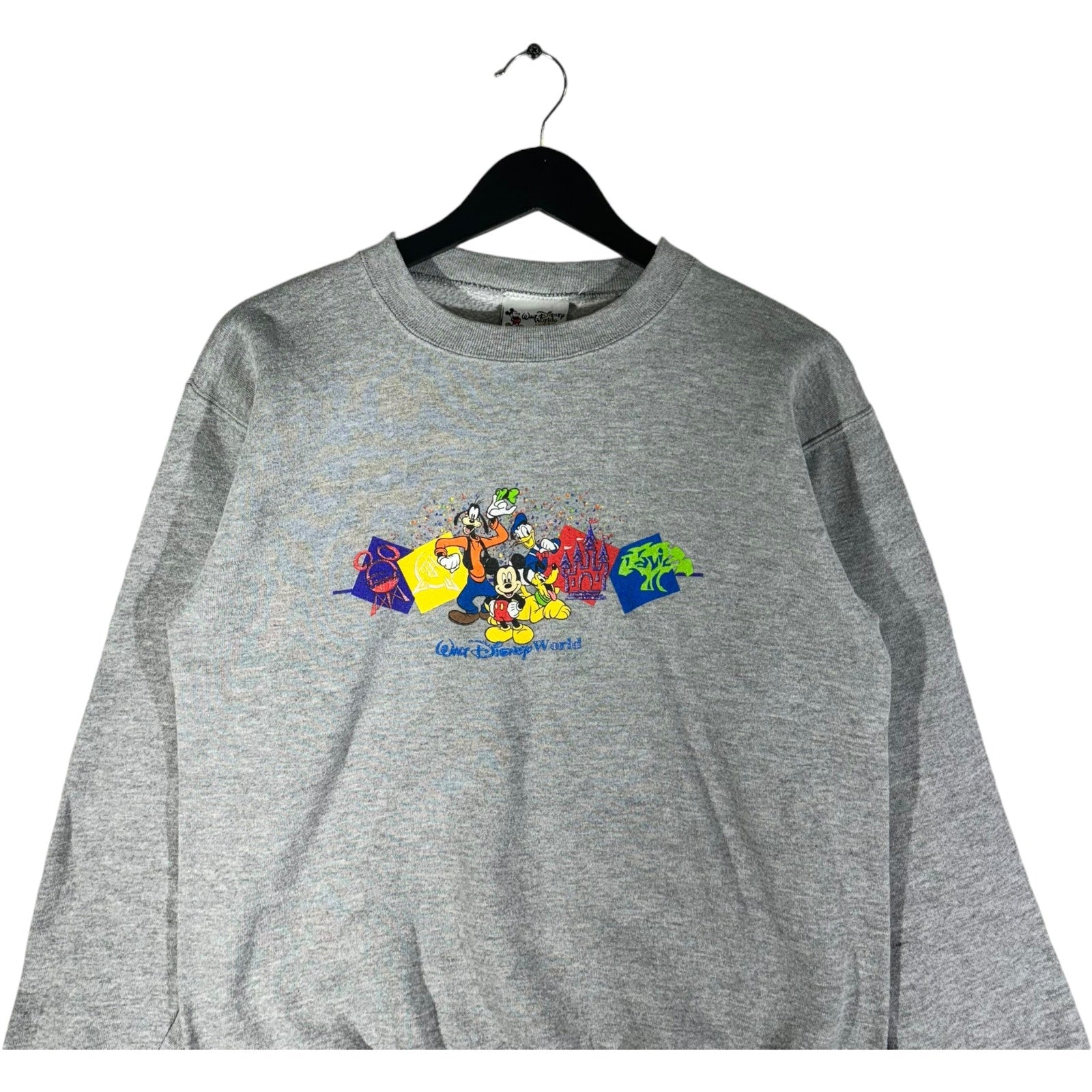 Vintage Walt Disney World Mickey Characters Crewneck