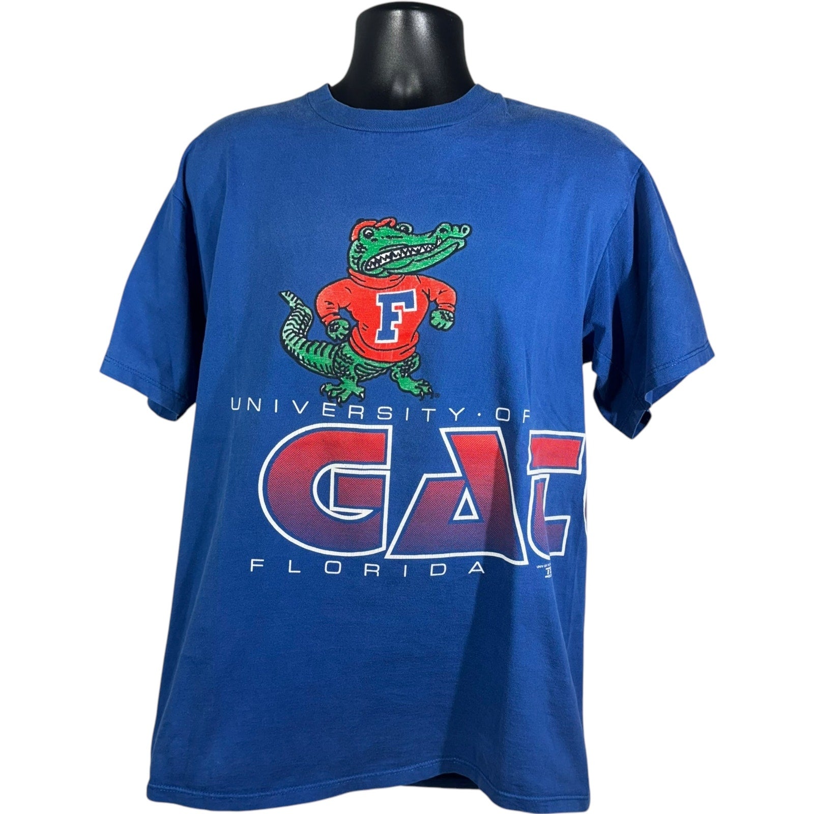 Vintage University of Florida Gators Mascot Wrap Around Tee