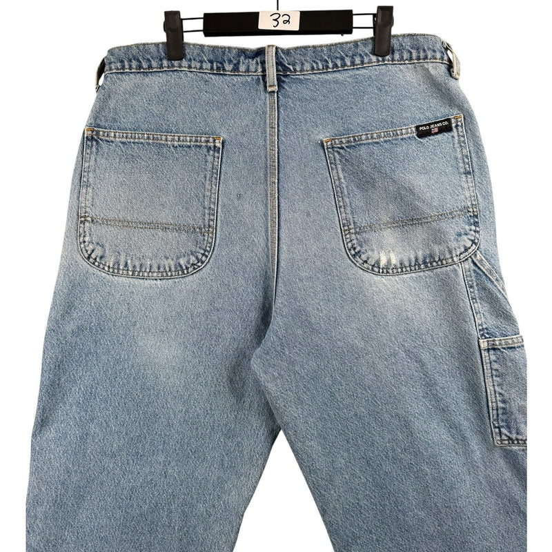 Vintage Polo Jeans Co. Patchwork Carpenter Pants 36