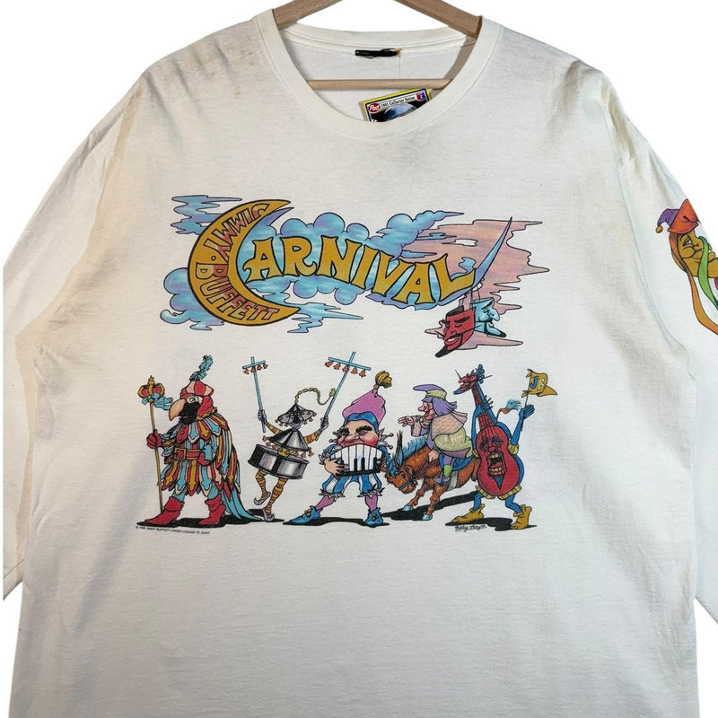 Vintage Dancing Buffalo Carnival Long Sleeve T-Shirt