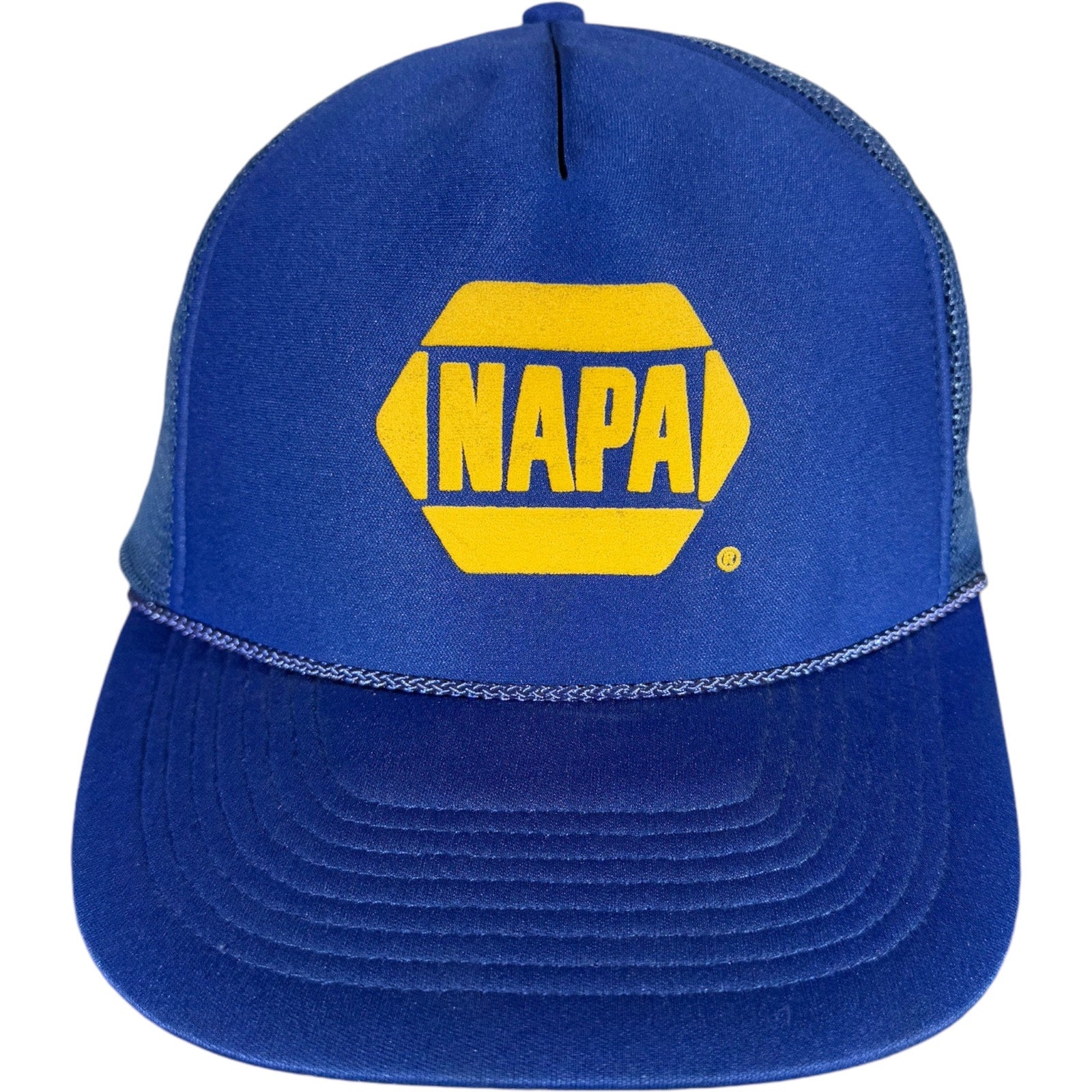 Vintage NAPA Auto Parts Trucker Snapback Hat