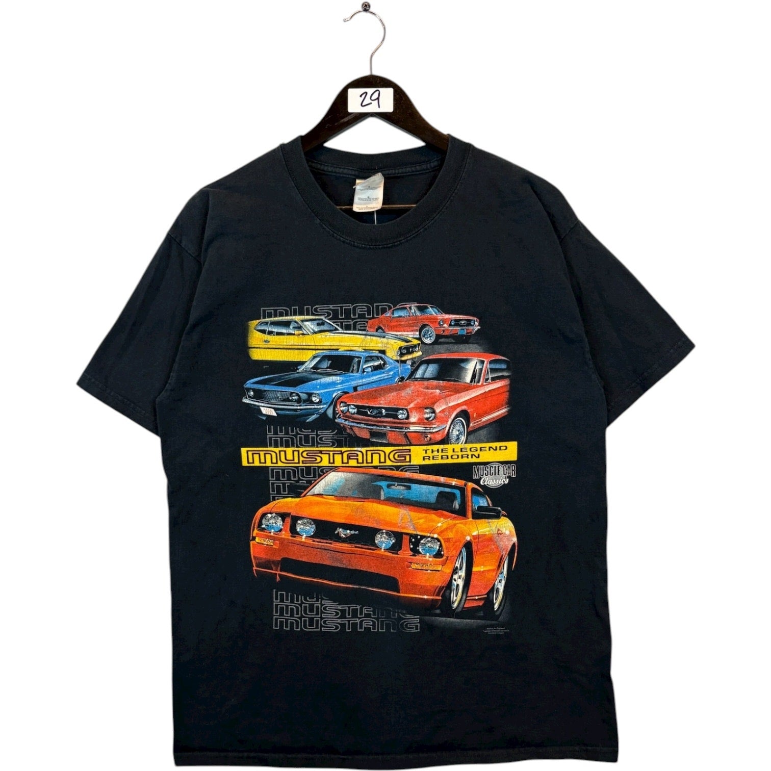 Vintage Mustang The Legend Reborn T-Shirt