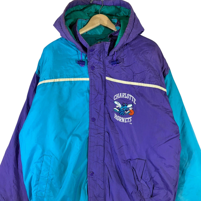 Vintage Charlotte Hornets NBA Starter Puffer Jacket