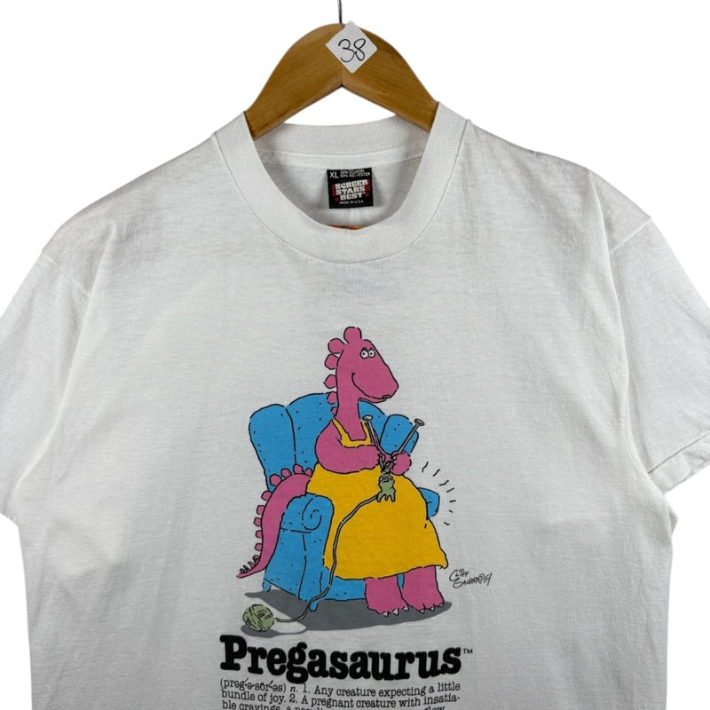 Vintage Dinosaur Maternity Graphic T-Shirt